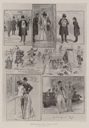 Verschiedene Blickwinkel in der Royal Academy